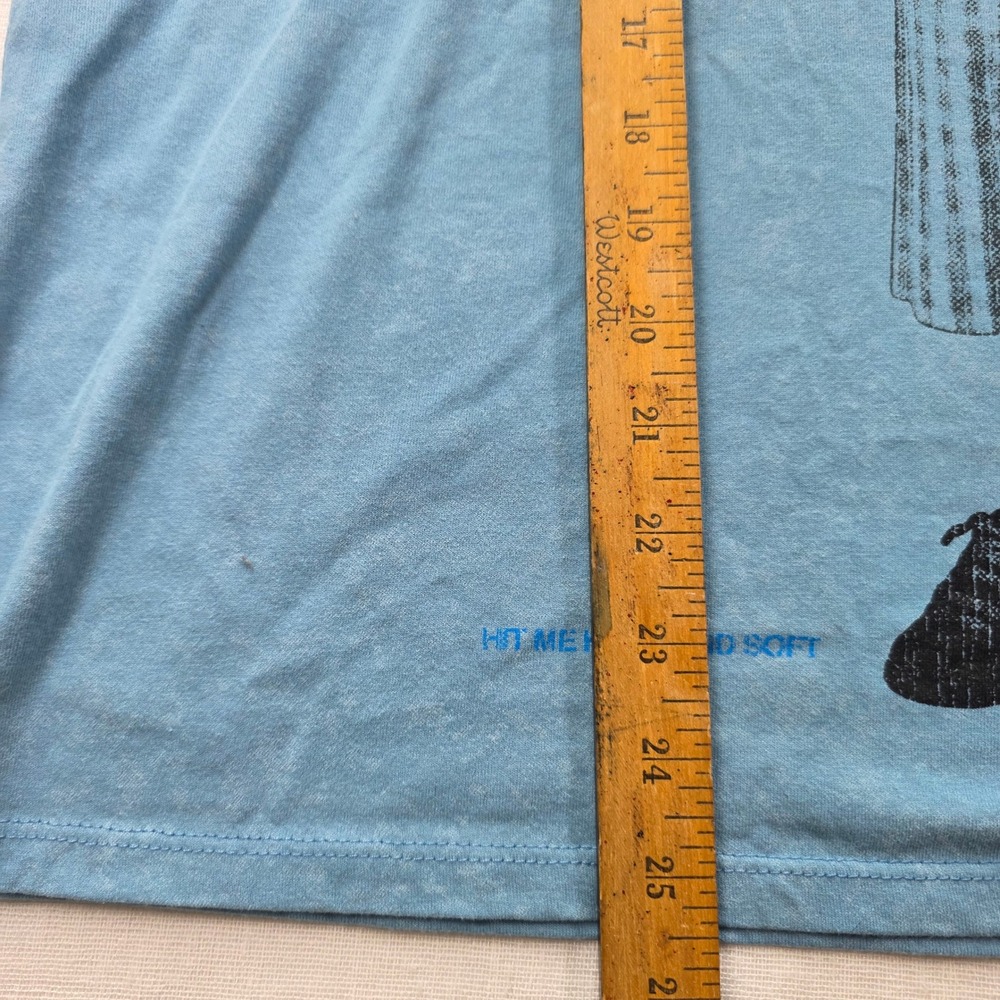 Billie Eilish The Greatest T-Shirt Womens XXL Blue Wash Graphic Tee merch hiphop - Picture 6 of 7